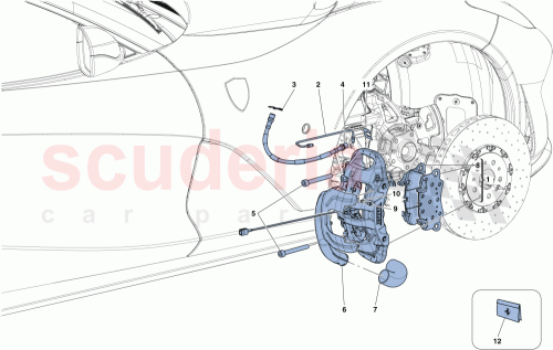 Part Diagram for Ferrari 326837