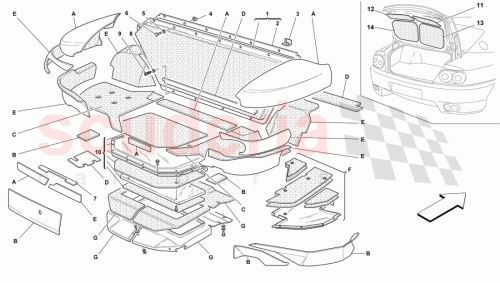 Part Diagram for Ferrari 63859600