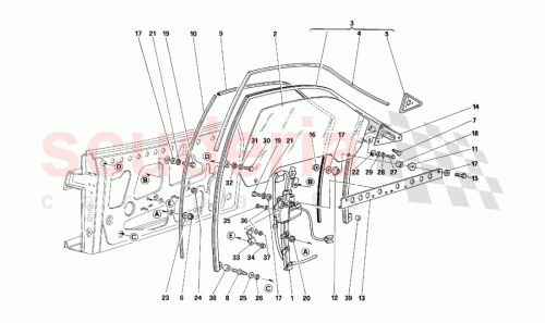 Part Diagram for Ferrari 14084411