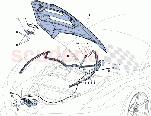 Part Diagram for Ferrari 85493900