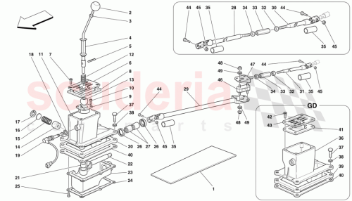 Part Diagram for Ferrari 155158