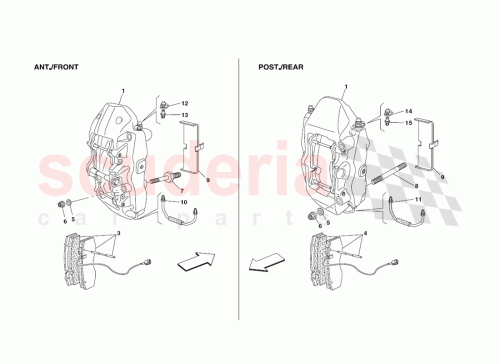 Part Diagram for Ferrari 226051