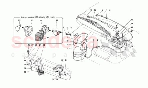Part Diagram for Ferrari 62903900