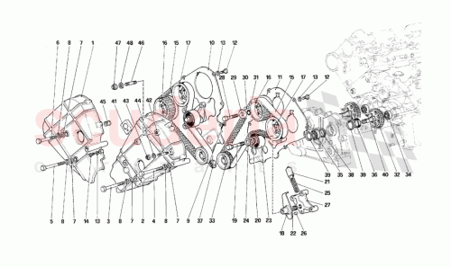 Part Diagram for Ferrari 134064
