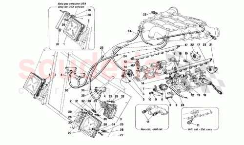 Part Diagram for Ferrari 148199