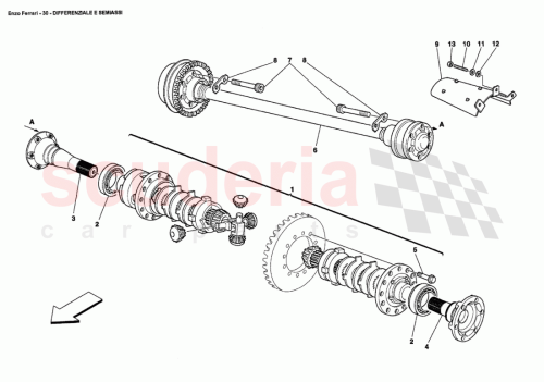 Part Diagram for Ferrari 199056