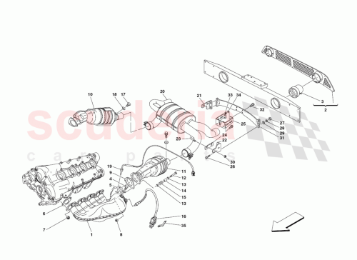 Part Diagram for Ferrari 211404