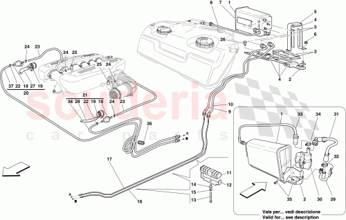 Part Diagram for Ferrari 204367