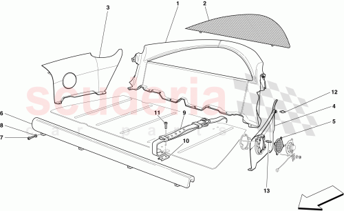 Part Diagram for Ferrari 83201400