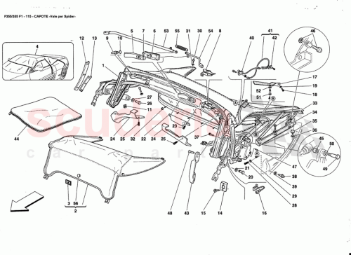 Part Diagram for Ferrari 652665