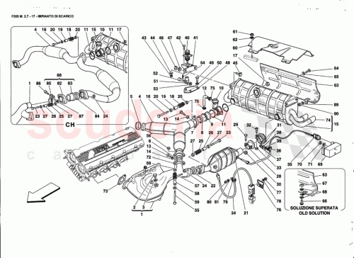 Part Diagram for Ferrari 163198