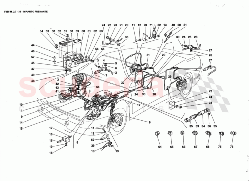 Part Diagram for Ferrari 162756