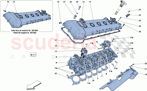 Part Diagram for Ferrari 273224