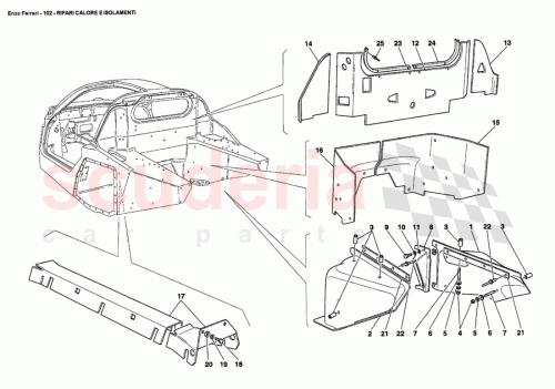 Part Diagram for Ferrari 67251800