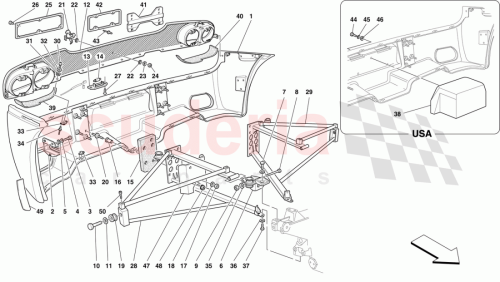 Part Diagram for Ferrari 65089500