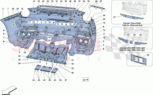 Part Diagram for Ferrari 14189071