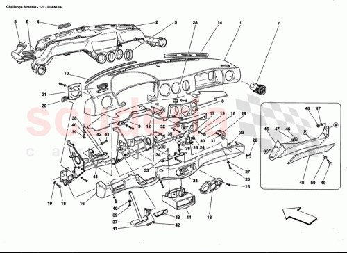 Part Diagram for Ferrari 14446921