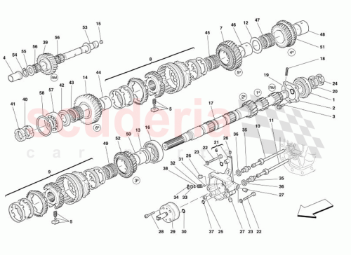 Part Diagram for Ferrari 11057576