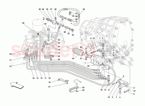 Part Diagram for Ferrari 10569374