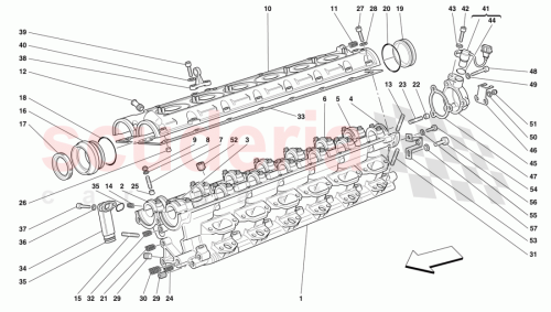 Part Diagram for Ferrari 149860
