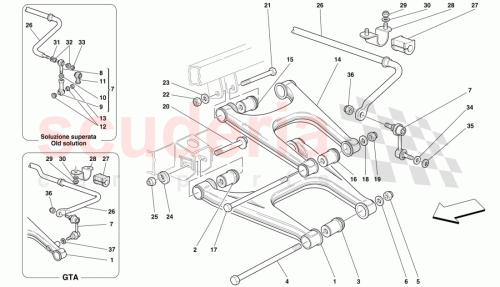 Part Diagram for Ferrari 124622