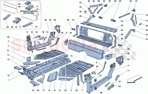 Part Diagram for Ferrari 285775