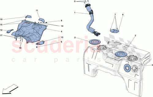 Part Diagram for Ferrari 332005