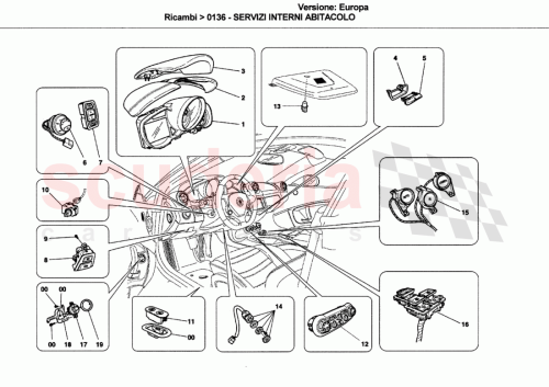 Part Diagram for Ferrari 639342