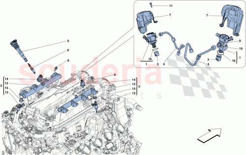 Part Diagram for Ferrari 336328