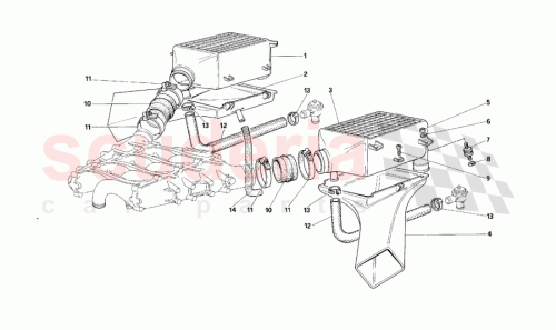 Part Diagram for Ferrari 134542