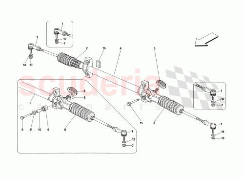 Part Diagram for Ferrari 131650
