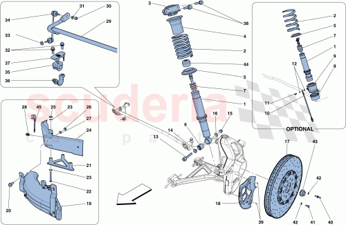 Part Diagram for Ferrari 280588