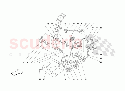Part Diagram for Ferrari 1097752