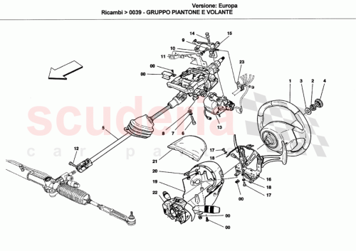Part Diagram for Ferrari 697660