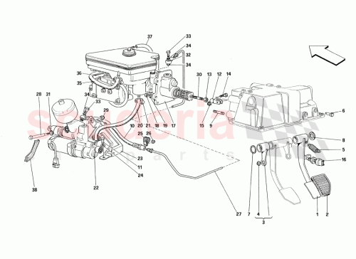 Part Diagram for Ferrari 105959