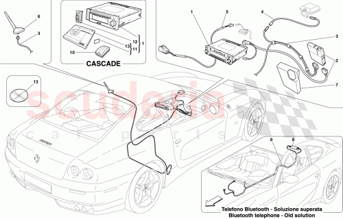 Part Diagram for Ferrari 212454