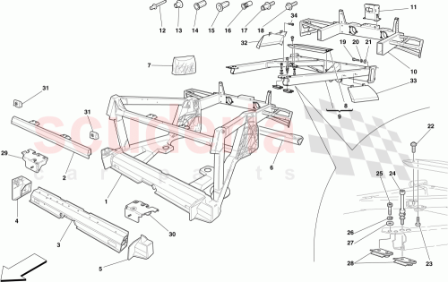 Part Diagram for Ferrari 67608211