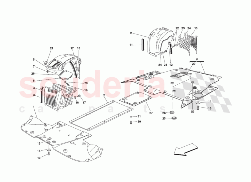 Part Diagram for Ferrari 62766300
