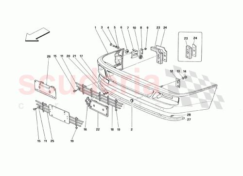 Part Diagram for Ferrari 15644175