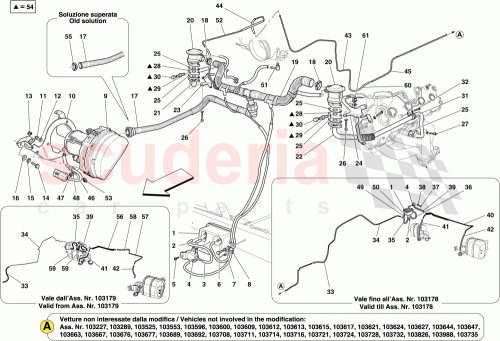 Part Diagram for Ferrari 15689501