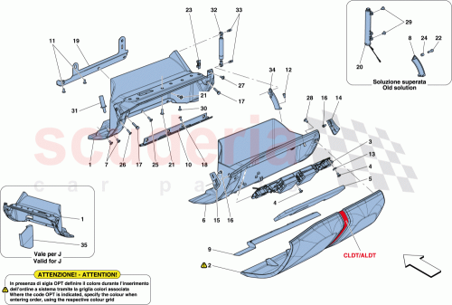 Part Diagram for Ferrari 81901400