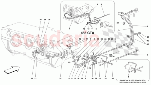 Part Diagram for Ferrari 174051