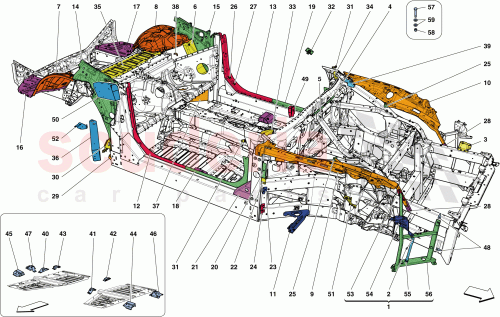 Part Diagram for Ferrari 244766