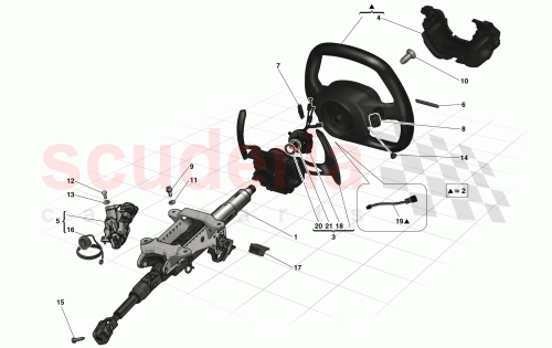 Part Diagram for Ferrari 86324500