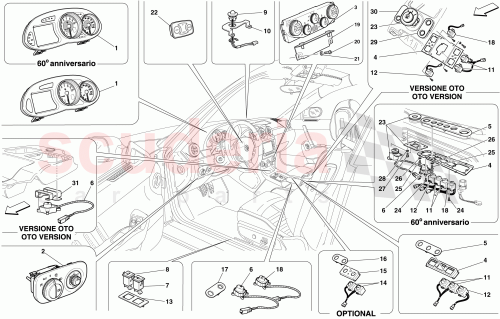Part Diagram for Ferrari 221529