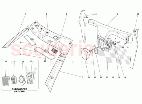 Part Diagram for Ferrari 692691