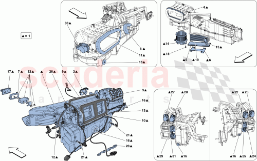Part Diagram for Ferrari 84918700