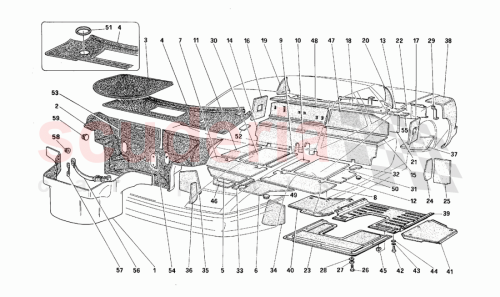 Part Diagram for Ferrari 64647000