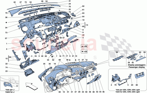 Part Diagram for Ferrari 87331200