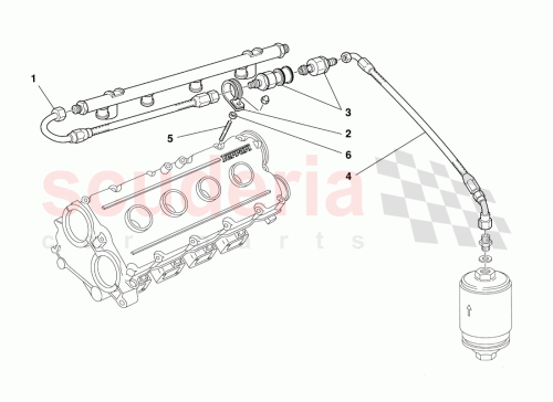 Part Diagram for Ferrari 153218